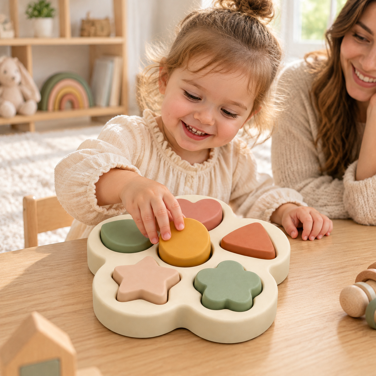 Little Shapes Wooden Puzzle