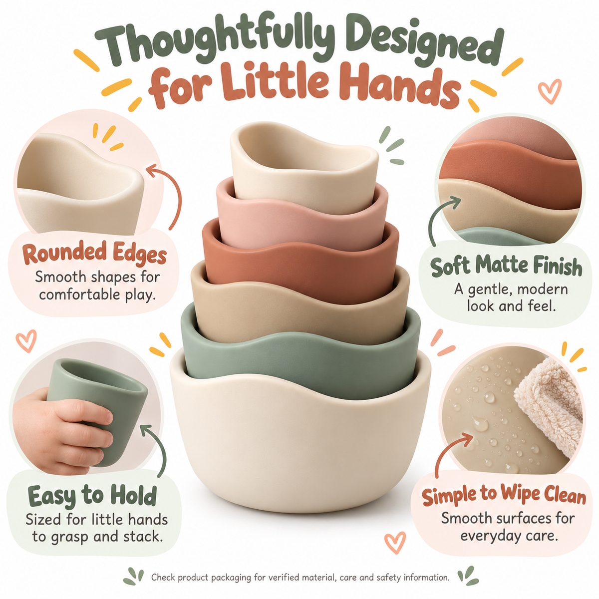 Nesting & Stacking Cups