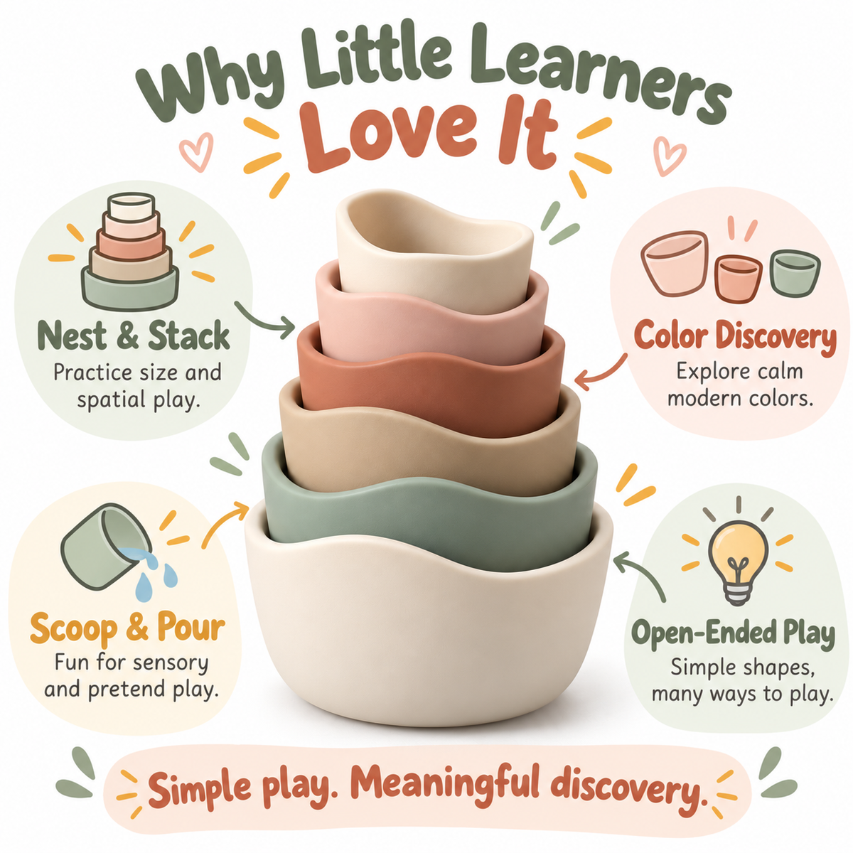 Nesting & Stacking Cups